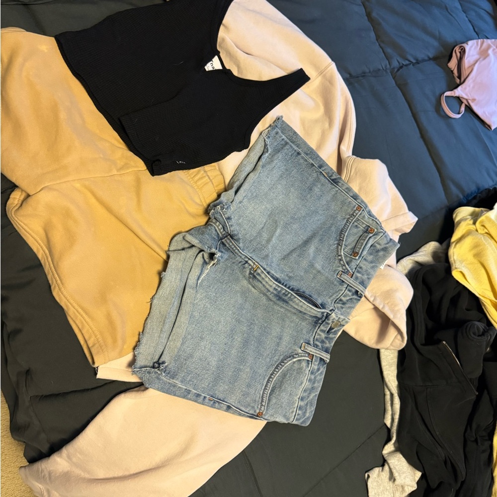 Bundle Denim shorts and TNA bundle